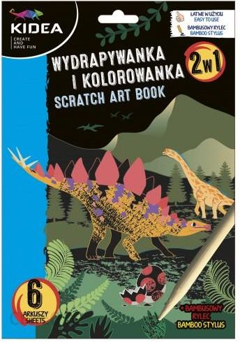 i-kidea-wydrapywanka-i-kolorowanka-2w1-zdrapywanka-6arkuszy-dinozaury