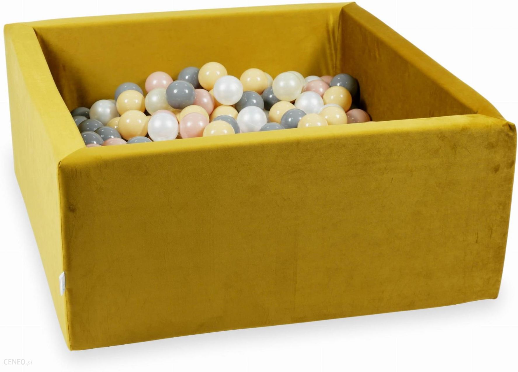 i-mimii-suchy-basen-z-pileczkami-400-sztuk-90x90x40-velvet-zloty-bezowe-rozowozlote-jasnozlote-perlowe-szare
