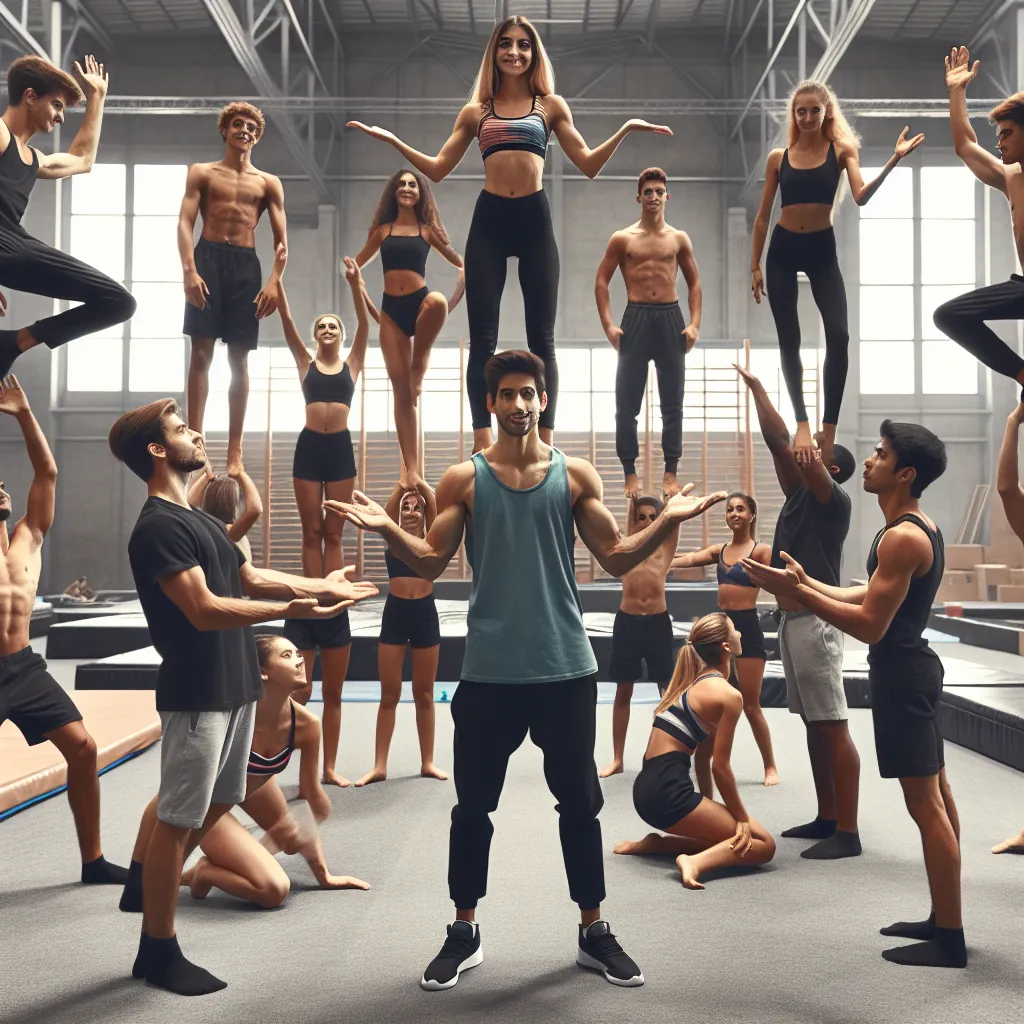 Zajęcia z akrobatyki jako forma aktywności fizycznej w gdańskich szkołach