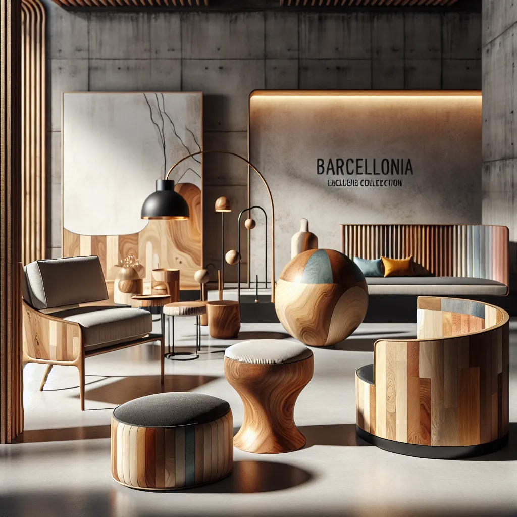 Ekskluzywna kolekcja Barcelona – nowoczesny design z nutą drewna mango